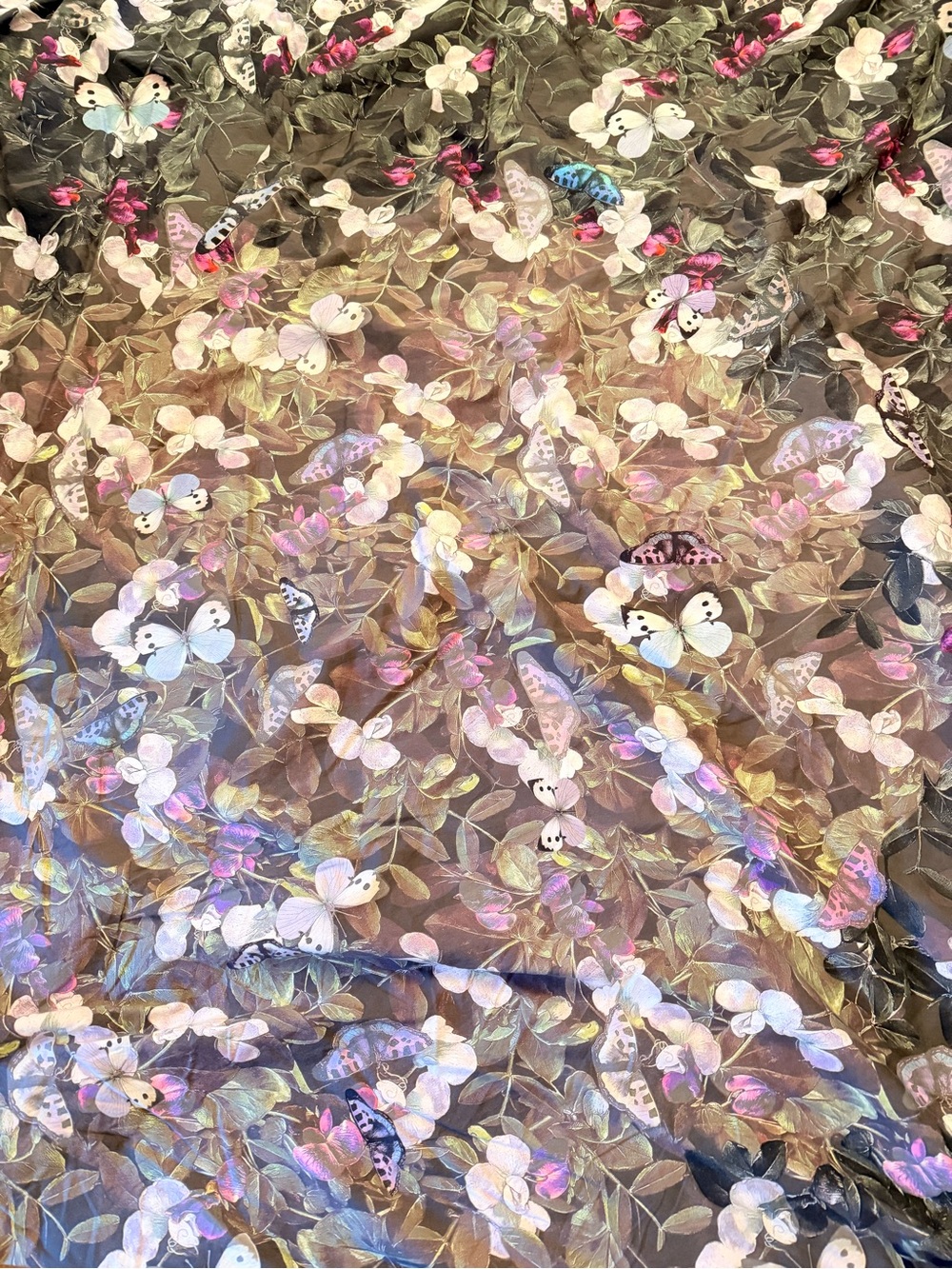 Agent Provocateur Butterfly & Floral King Duvet Cover 2 Standard Shams